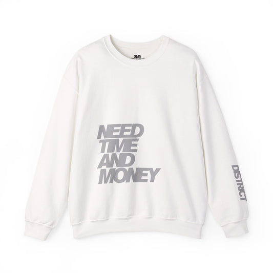 Driven District Motivational Crewneck Sweatshirt - Driven and Ready to Chase Your Dreams